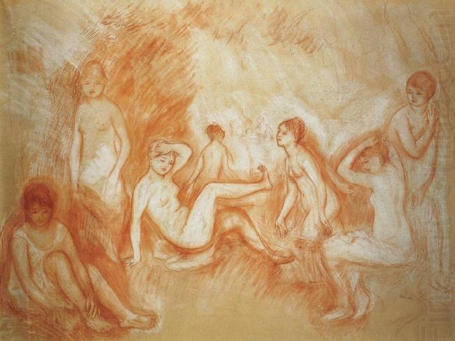 The Bath, Pierre Renoir